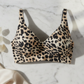 ClevonWear Invisible Sculpt Bra – Cheetah Print